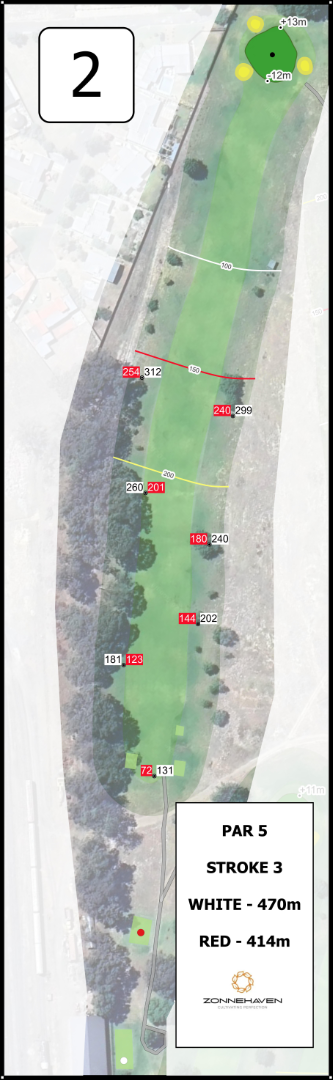 Course Layout - Hole 2