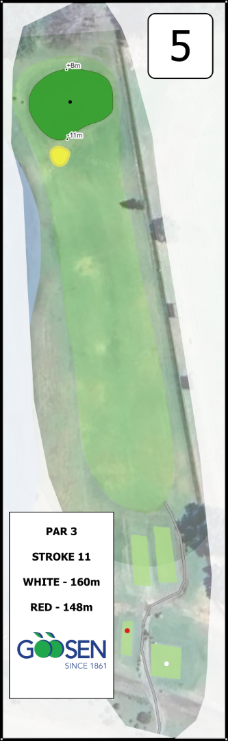 Course Layout - Hole 5